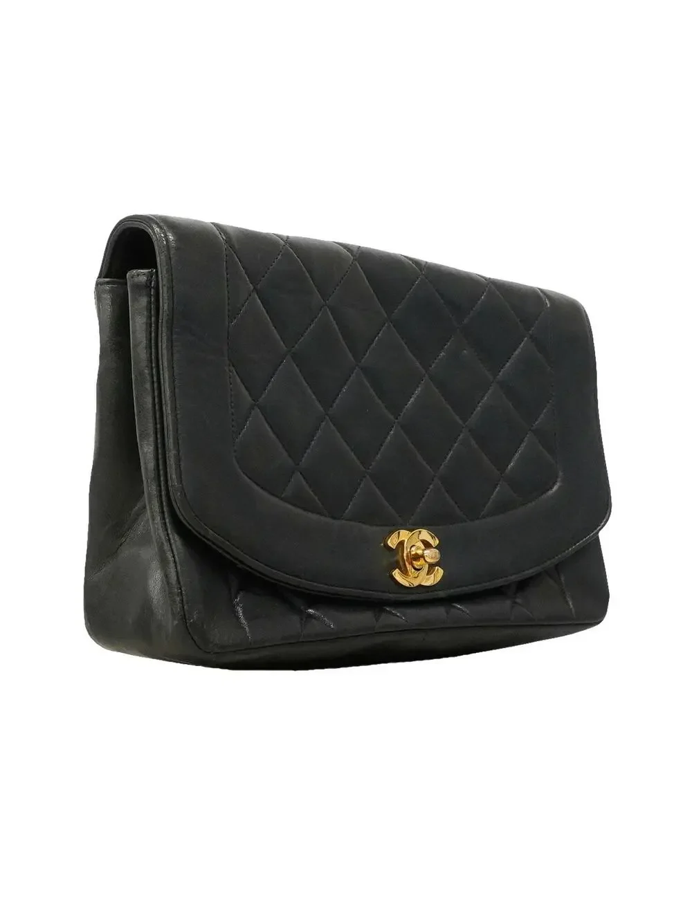 Chanel Vintage Diana Flap Bag Quilted #343153C34B